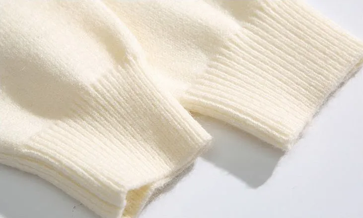 Men's Ringer Sweater with a Stylish V-neck Design