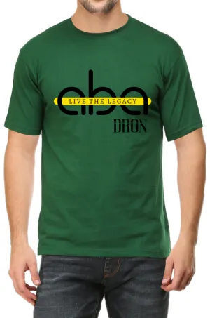 Men's Tshirt - Live the Legacy - ABA02 Bottle Green