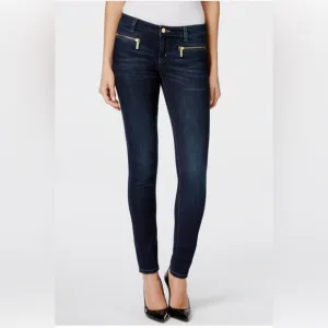 Micheal Kors women’s zipper pocket skinny jeans, size 4