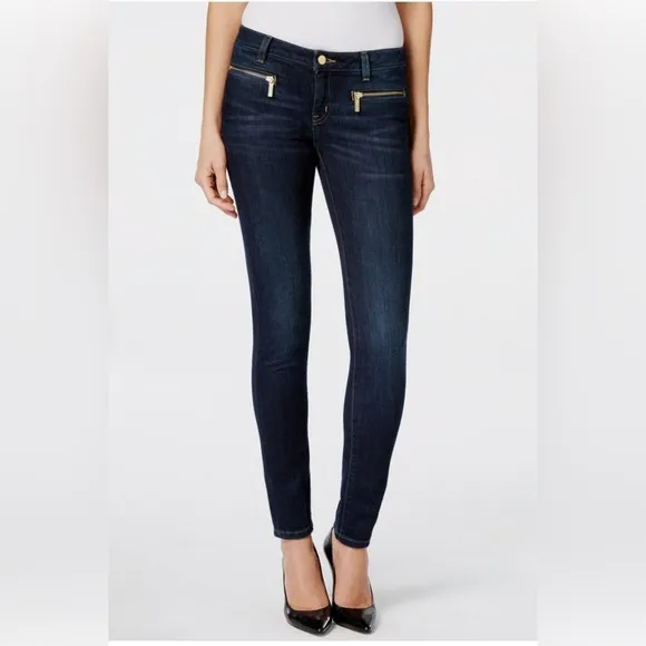 Micheal Kors women’s zipper pocket skinny jeans, size 4