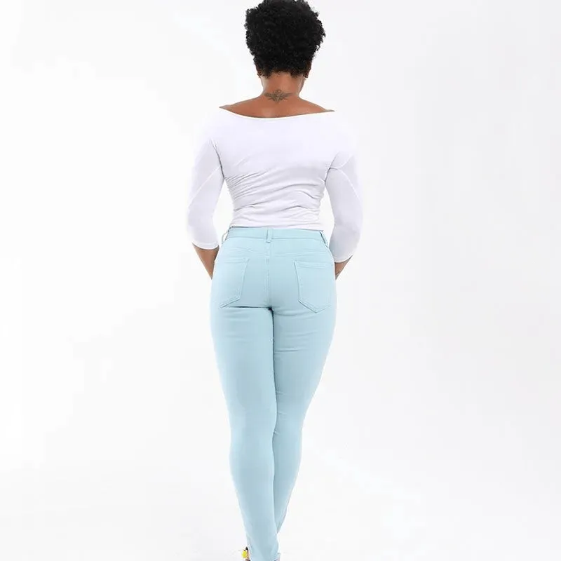 Mid Rise Skinny Jeans