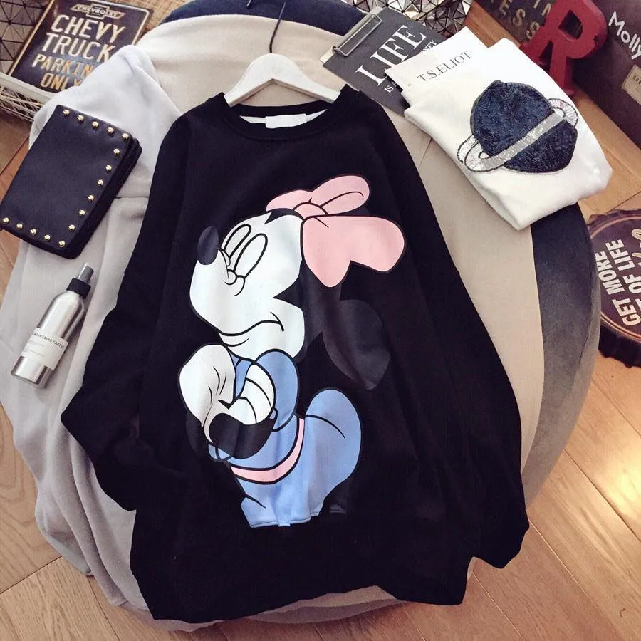 Minnie Oversized Sweatshirt