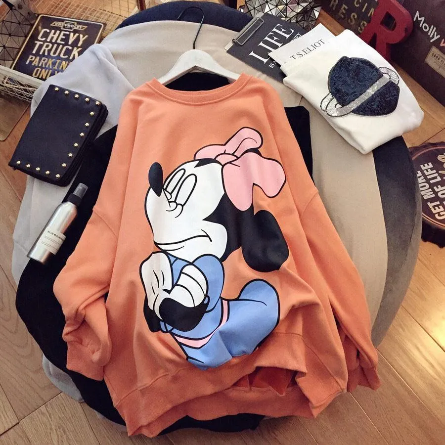 Minnie Oversized Sweatshirt