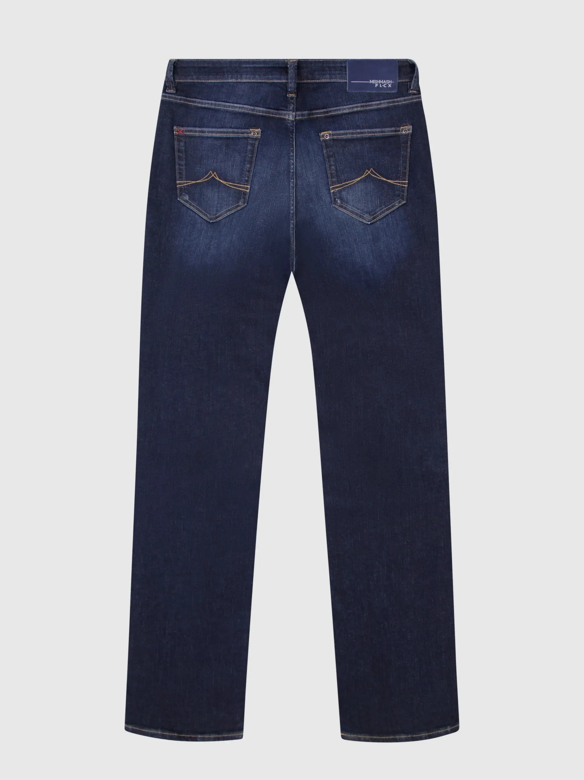 Mish Mash 1987 Flex Straight Leg Active Denim Jean - Dark