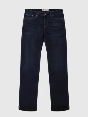 Mish Mash Mirage 1987 Straight Fit Jean - Blue Black