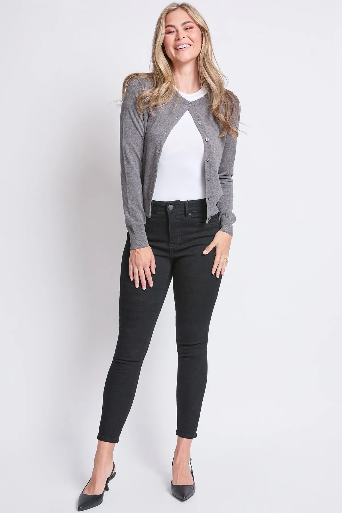 Missy High Rise Basic 5 Pocket Skinny Jeans, Pack of 8