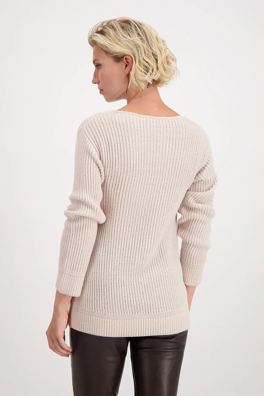Monari Rib Knit Jumper M805842