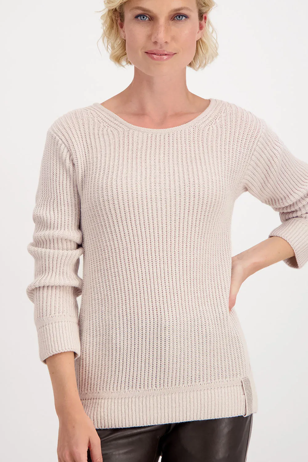 Monari Rib Knit Jumper M805842