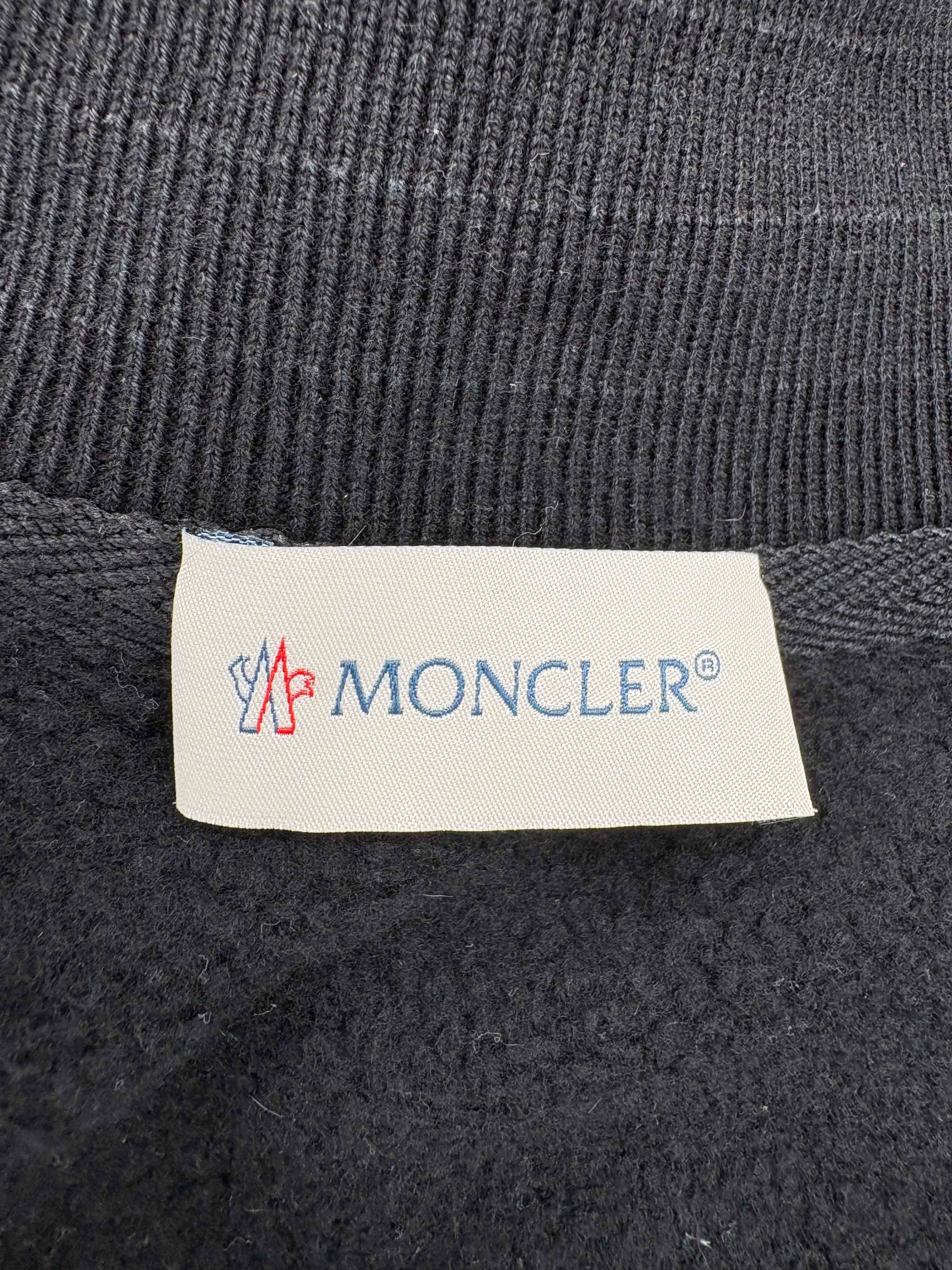 Moncler Maglia Zip Up Jacket - Black