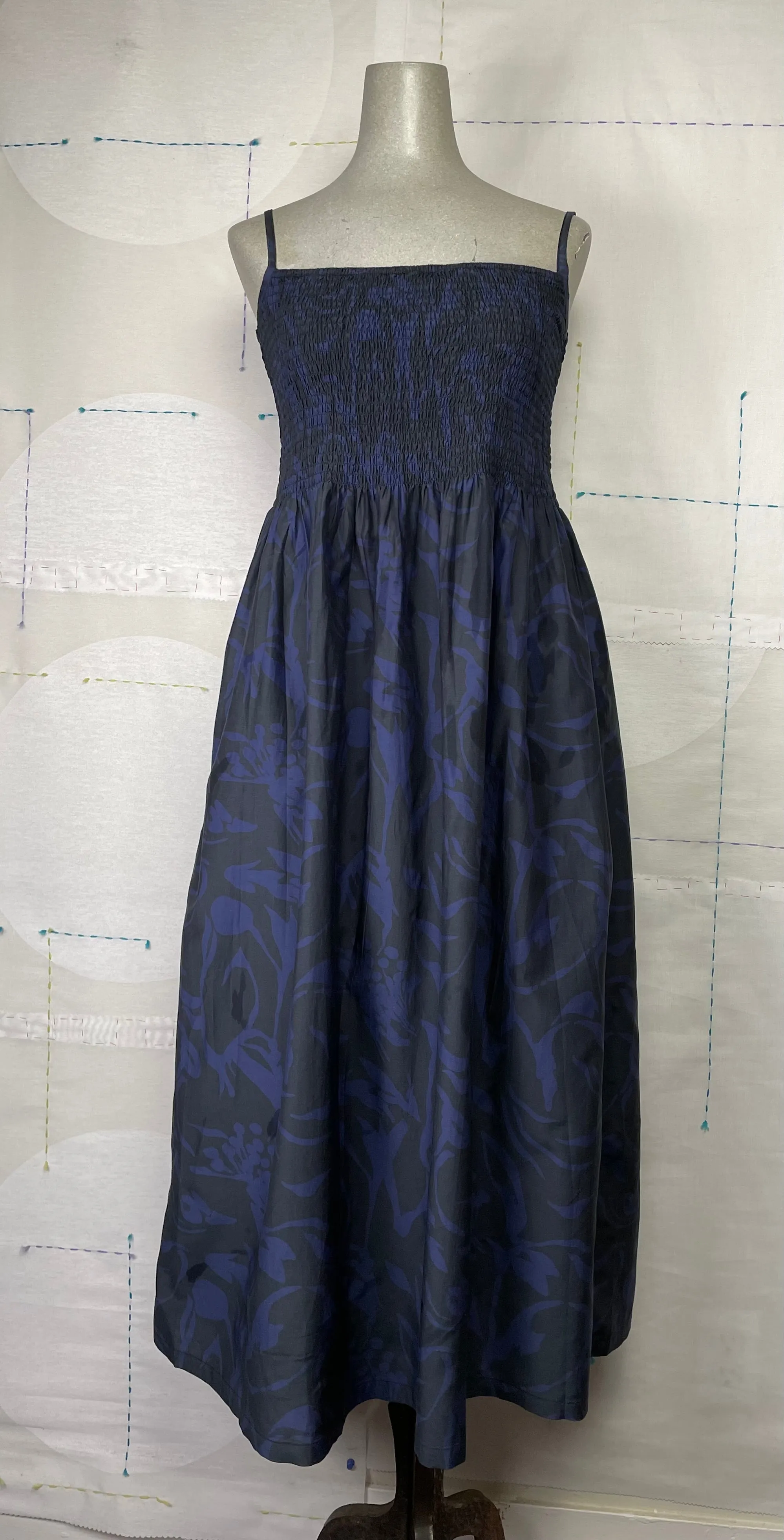M.Patmos  ~  Hester Dress - Splashy Navy