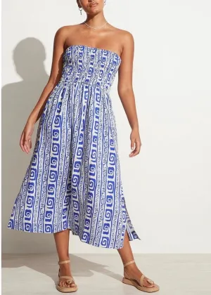 Musee Midi Dress (Pacific Blue)