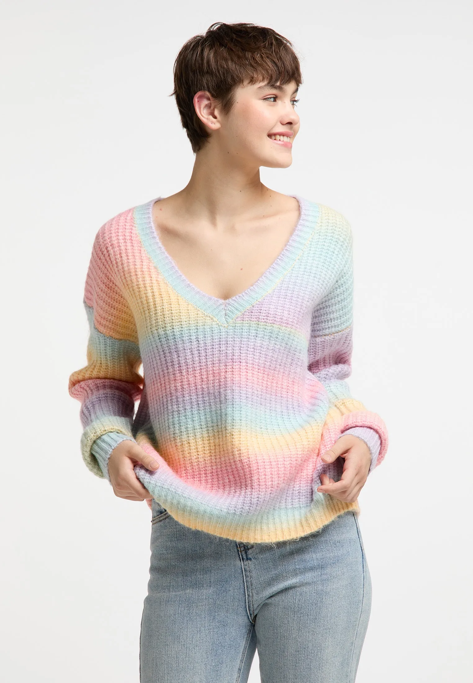 myMo Women's Knitted Sweater