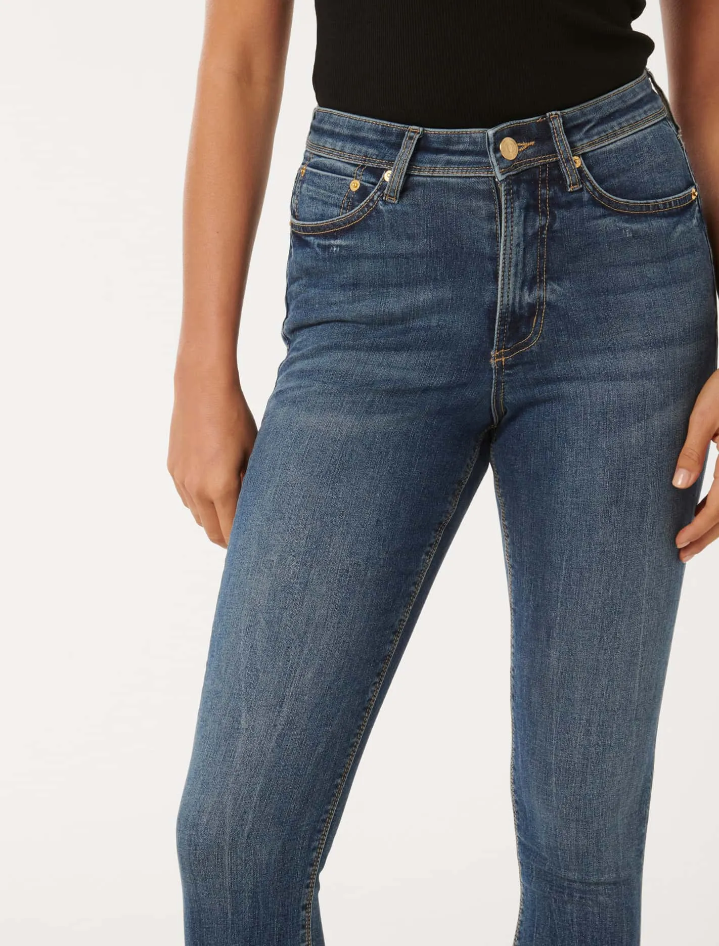 Nala Mid-Rise Skinny Jeans