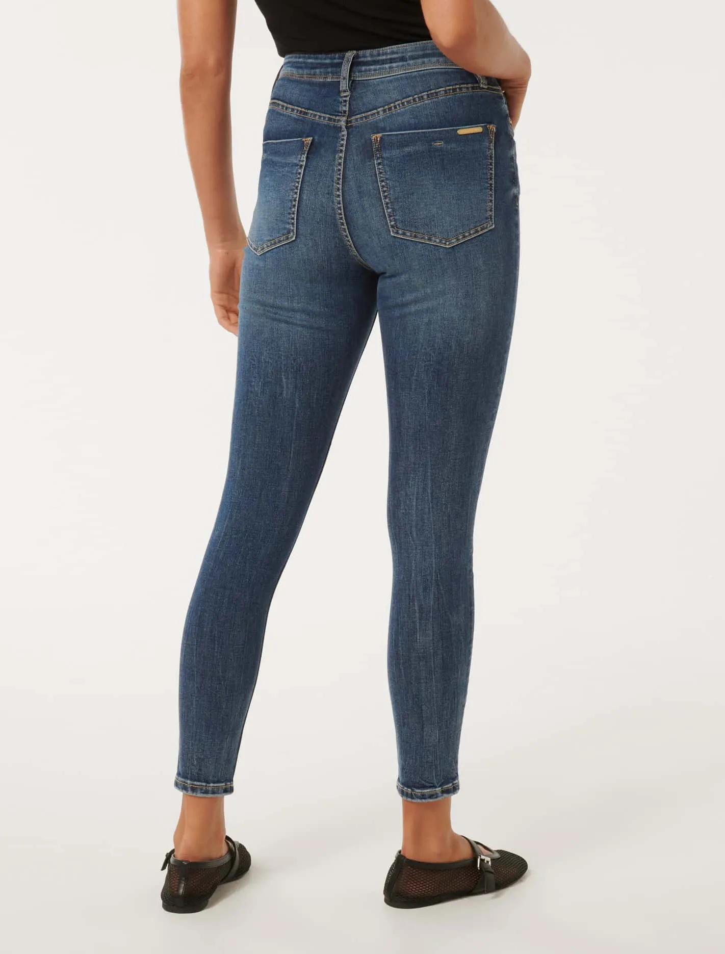 Nala Mid-Rise Skinny Jeans