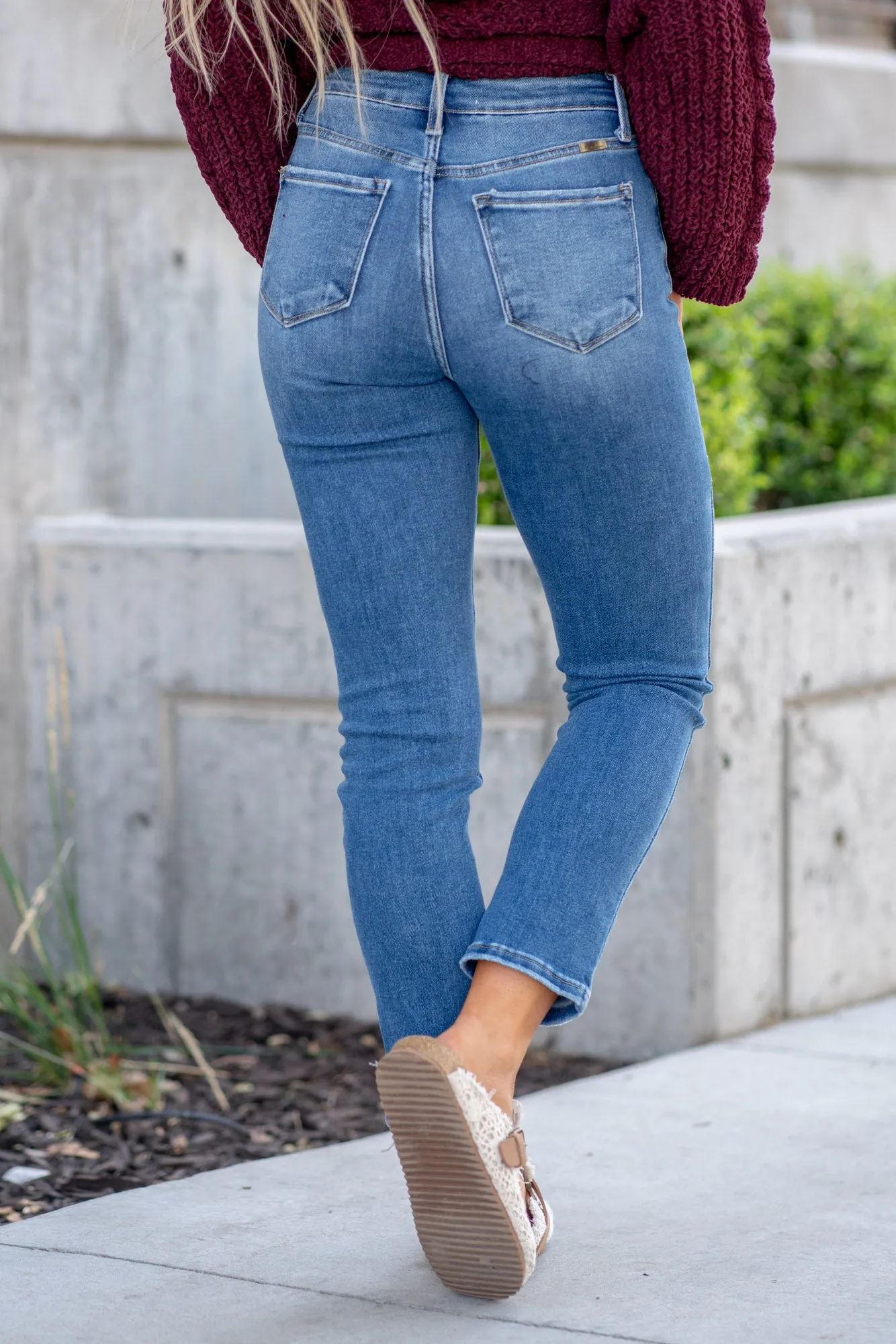 Natasha High Rise Slim Straight