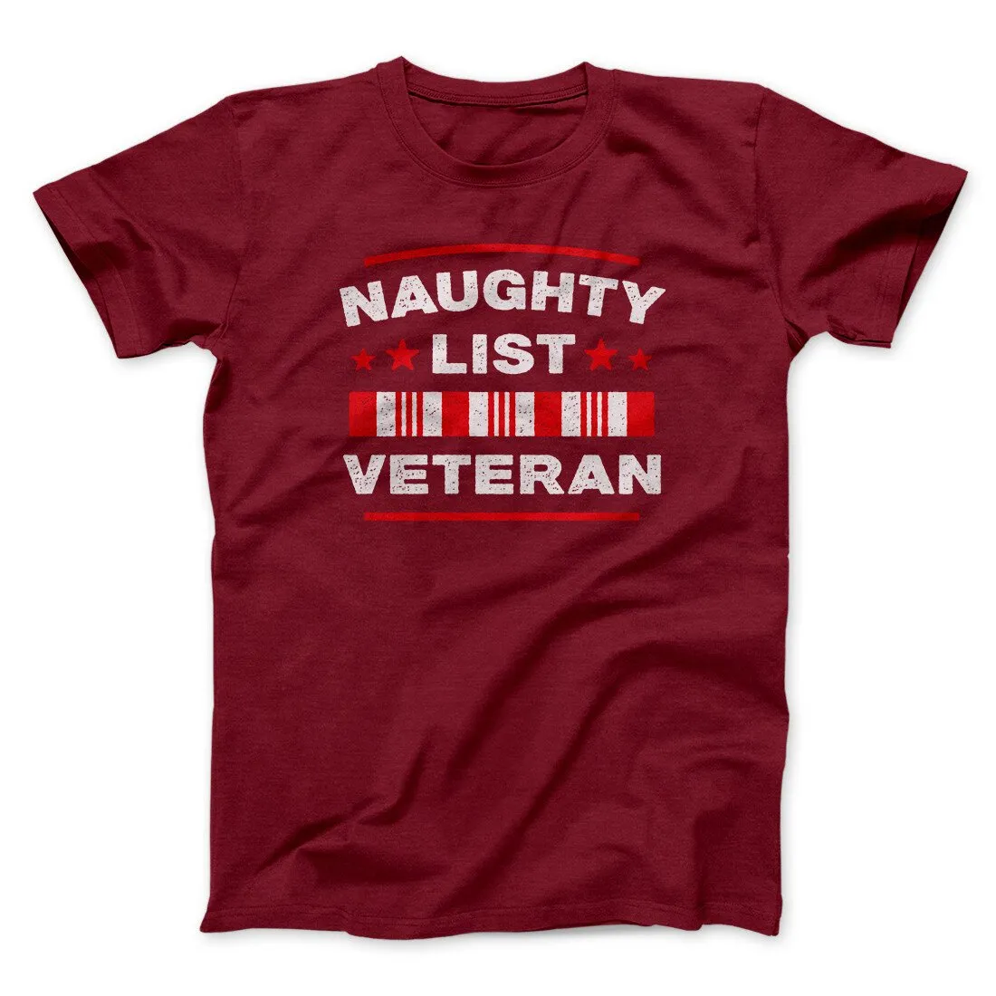 Naughty List Veterans Men/Unisex T-Shirt