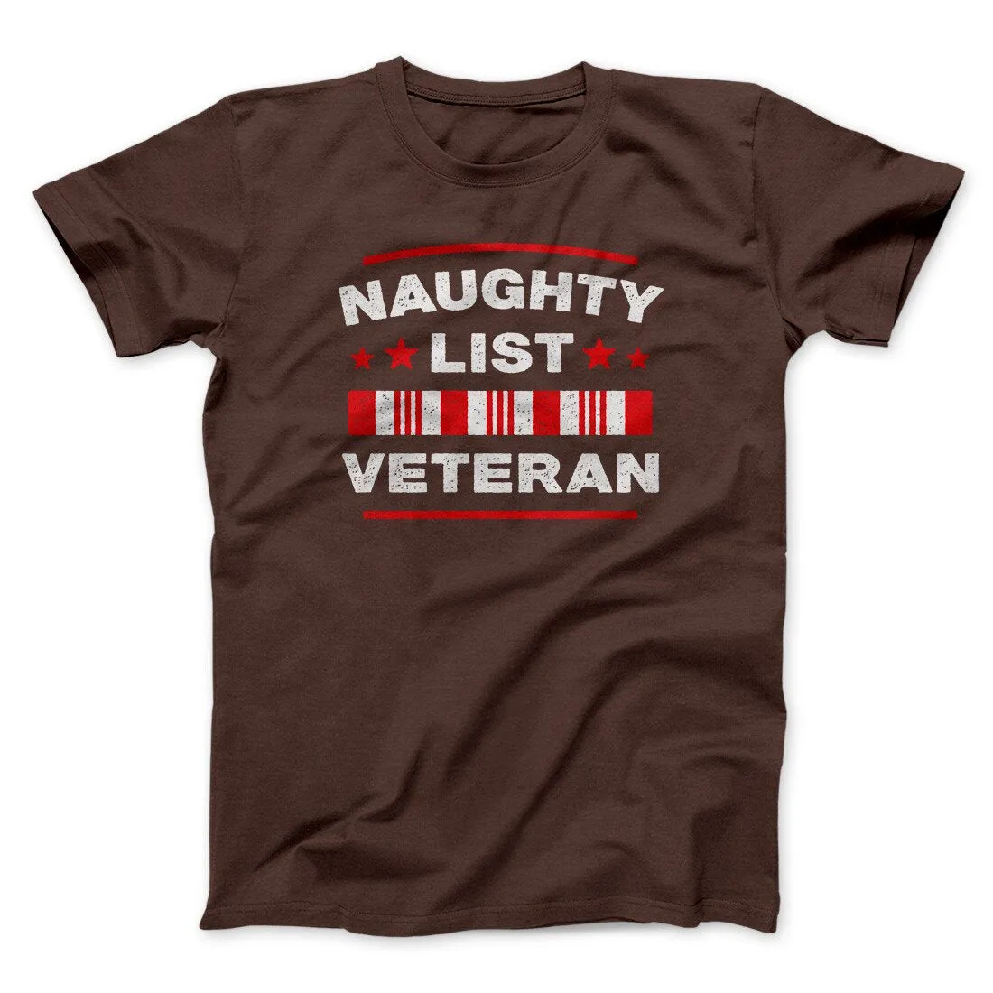 Naughty List Veterans Men/Unisex T-Shirt