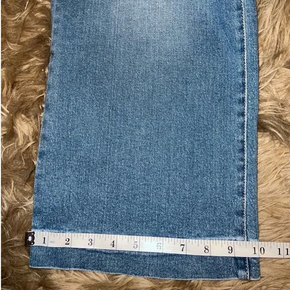 New Sam Edelman Meadow Codie High Rise Wide Leg Ankle Jean size 28/6