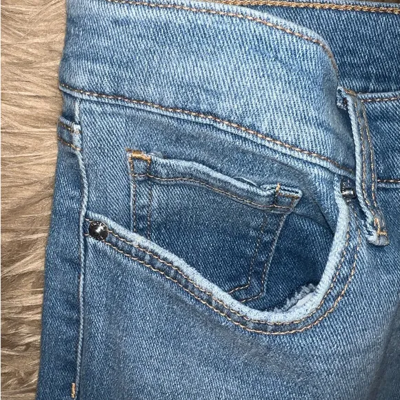 New Sam Edelman Meadow Codie High Rise Wide Leg Ankle Jean size 28/6