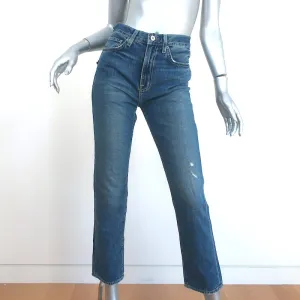 Nili Lotan Straight Leg Jeans Classic Wash Denim Size 26 NEW