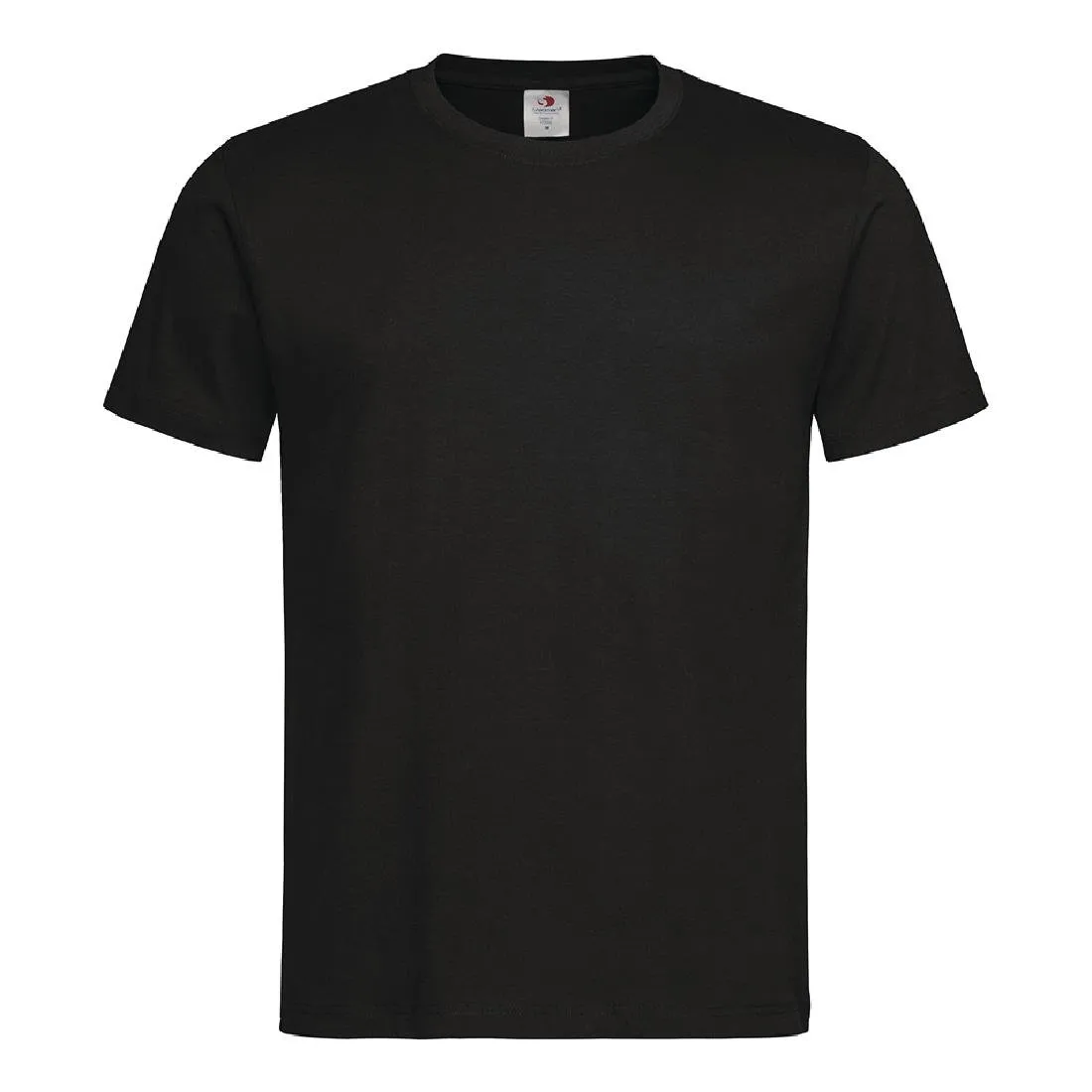 Nisbets Essentials T-Shirts Black M (2 Pack)