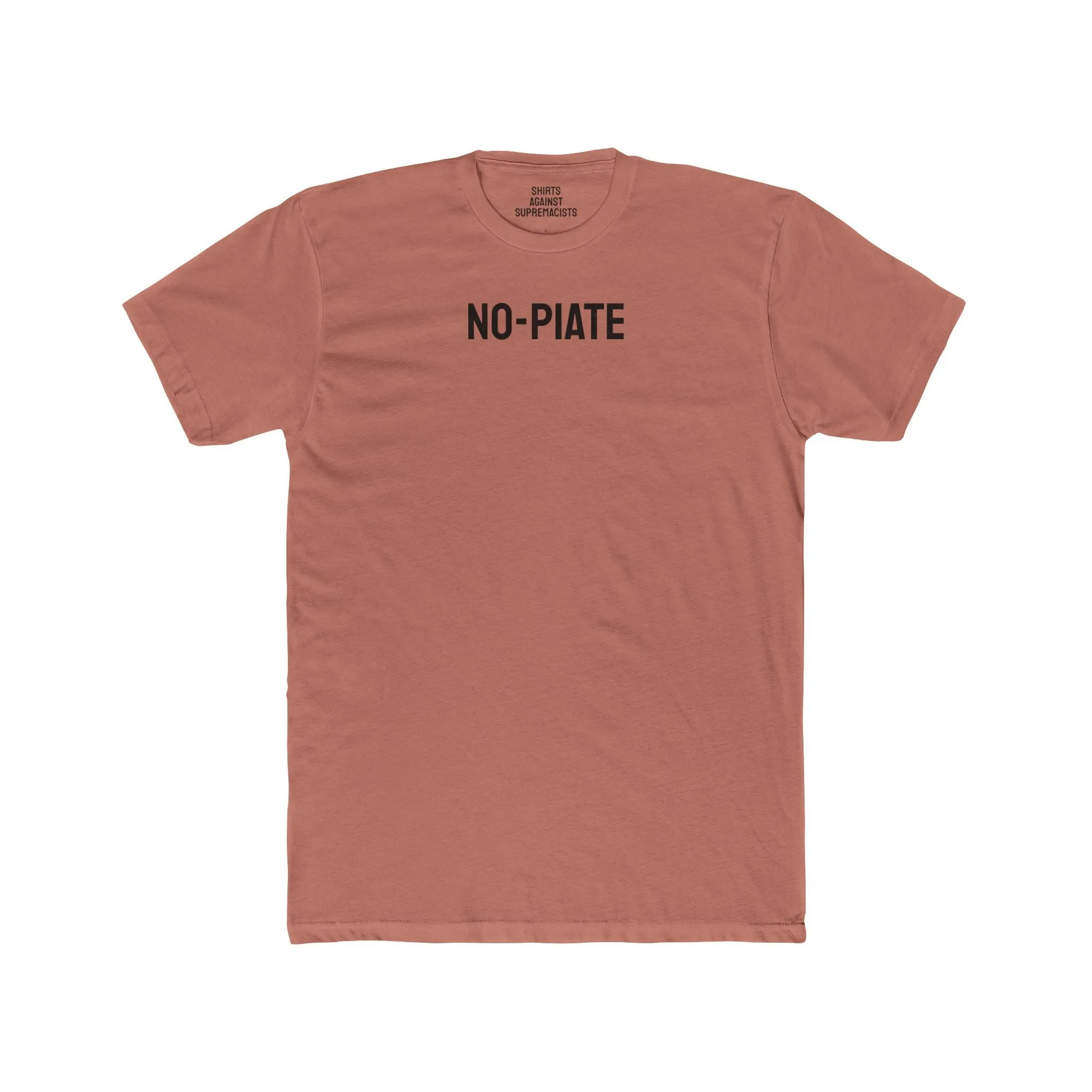 No-Piate - Unisex Cotton Crew Tee