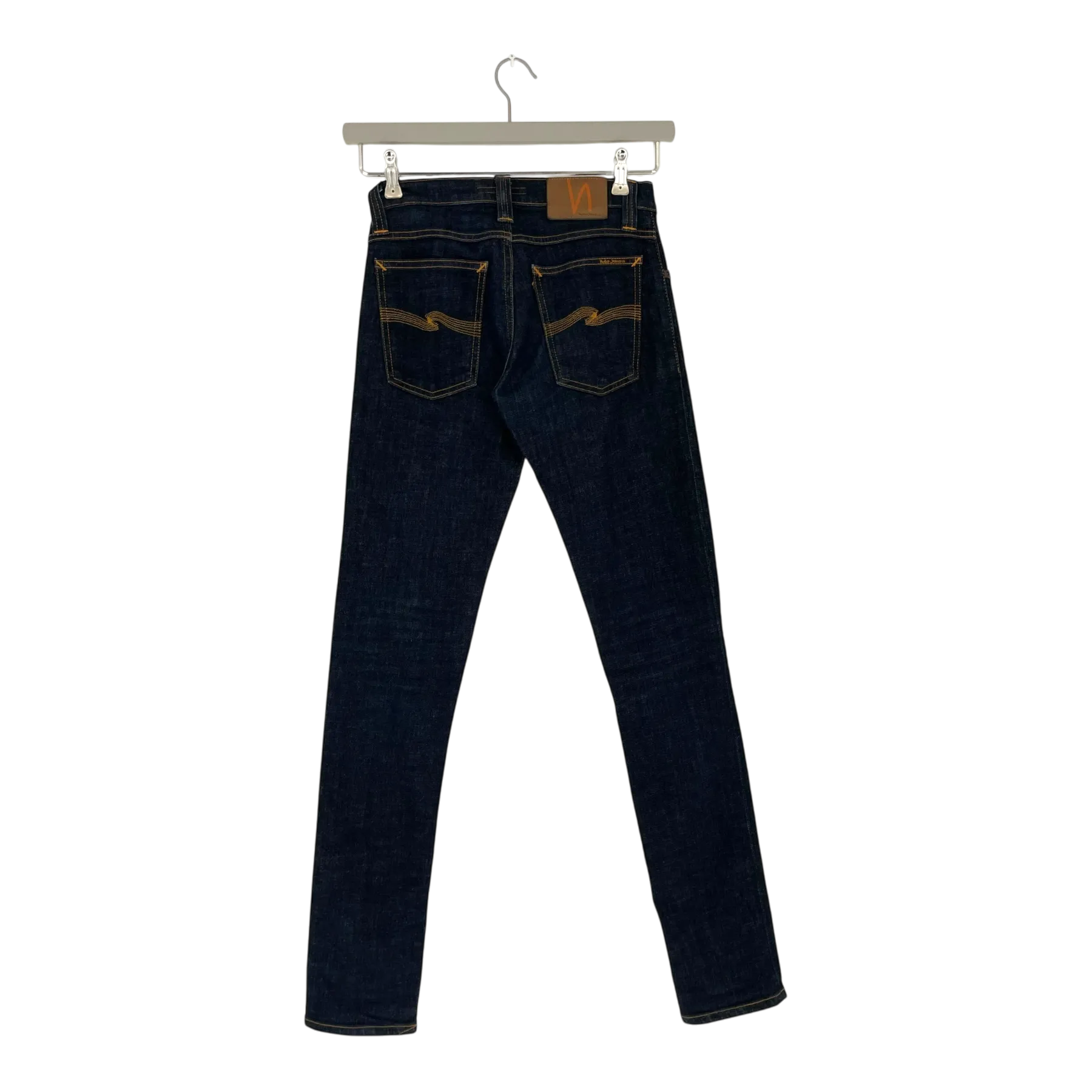 Nudie Jeans tight long john jeans, twill rinsed | woman 25W/32L