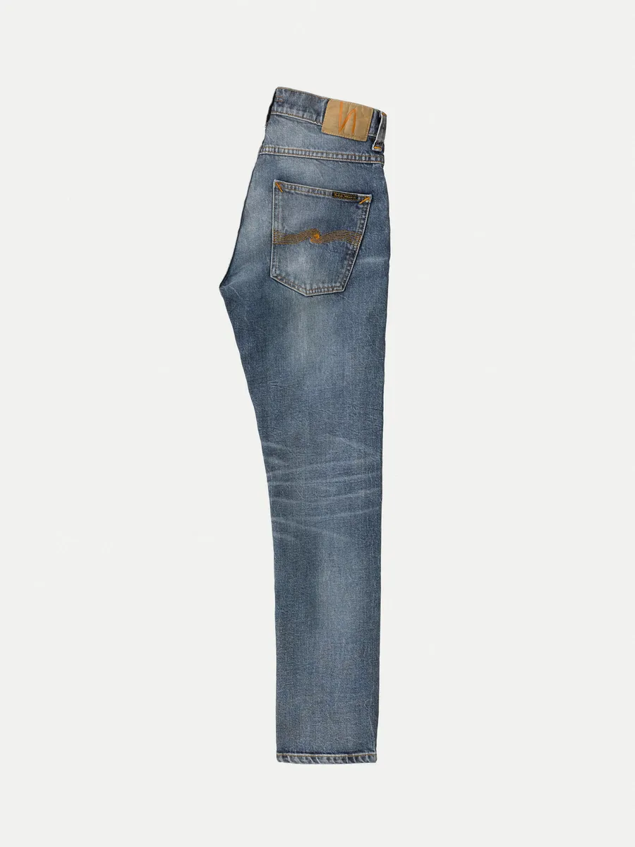 【Nudie Jeans】合身小直筒／13oz／Grim Tim Worn Sonic