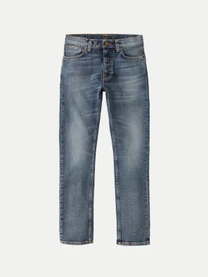 【Nudie Jeans】合身小直筒／13oz／Grim Tim Worn Sonic