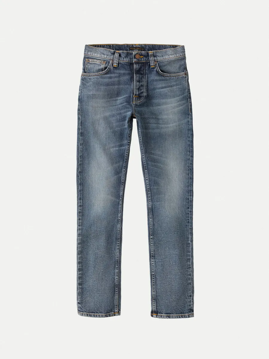 【Nudie Jeans】合身小直筒／13oz／Grim Tim Worn Sonic