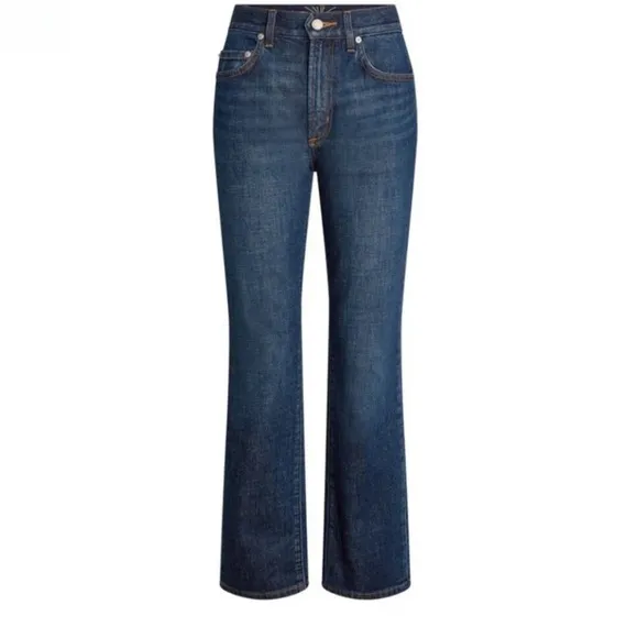 NWT Adriano Goldschmied Daily Blue Manya Classic Straight Leg Jean $285