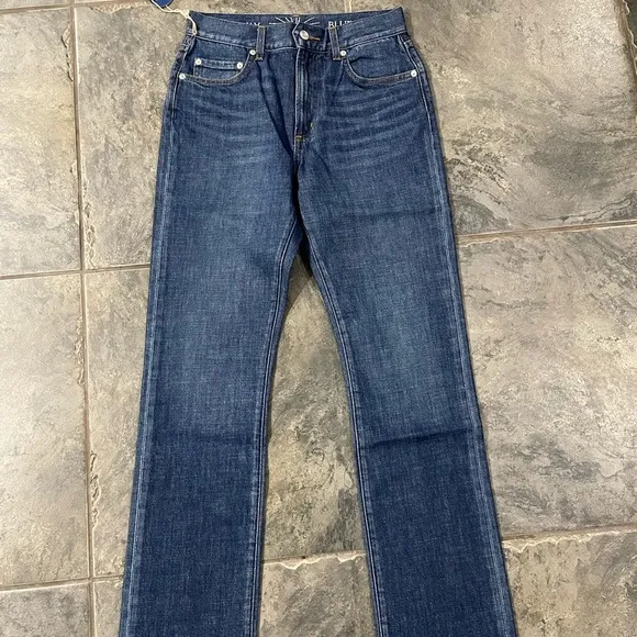 NWT Adriano Goldschmied Daily Blue Manya Classic Straight Leg Jean $285