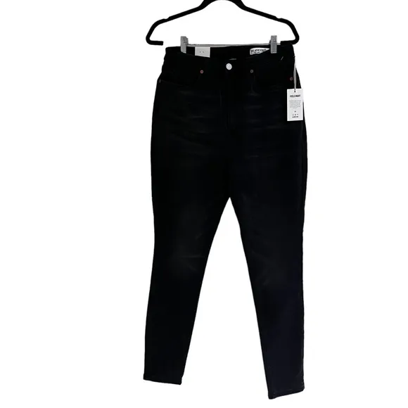 NWT BLANKNYC THE GREAT JONES HI RISE SKINNY JEANS BLACK STRETCH SZ-31