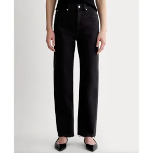 NWT Everlane The Way High Jean Womens 30 Long Coal Black
