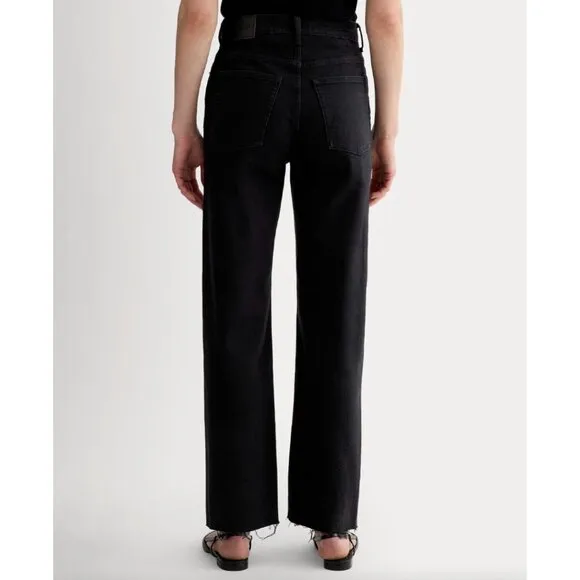 NWT Everlane The Way High Jean Womens 30 Long Coal Black