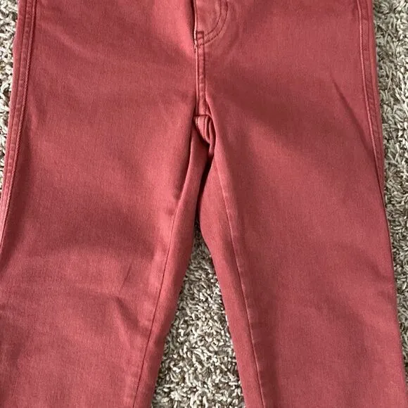 NWT Free People We The Free Red High Rise Skinny Jeans Size 26
