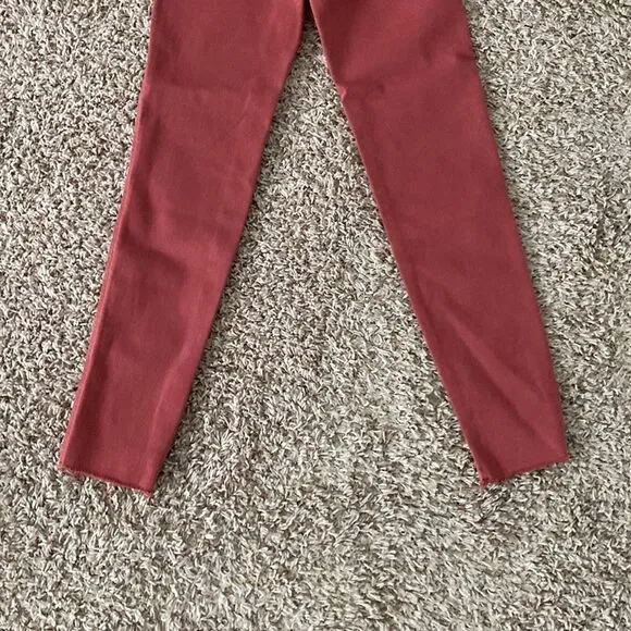 NWT Free People We The Free Red High Rise Skinny Jeans Size 26