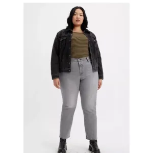 NWT Levi's 501 Original Fit Women's Jeans in Porcini Haze Grey Size 18