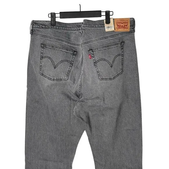 NWT Levi's 501 Original Fit Women's Jeans in Porcini Haze Grey Size 18