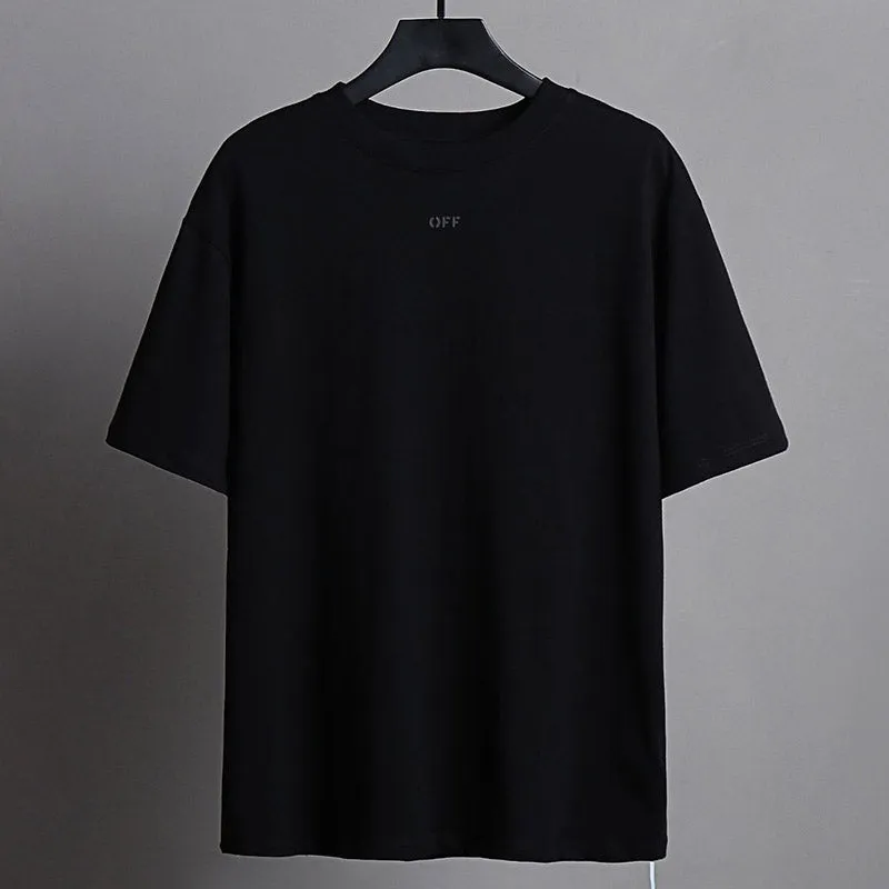 OFF WHITE Moon arrow pattern T-Shirts