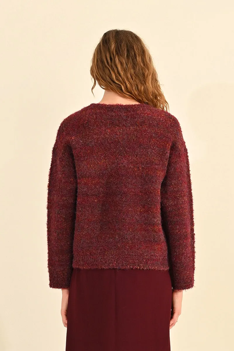 OMBRE LOOP KNIT SWEATER