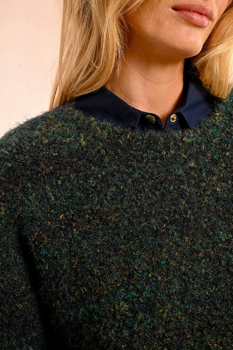 OMBRE LOOP KNIT SWEATER
