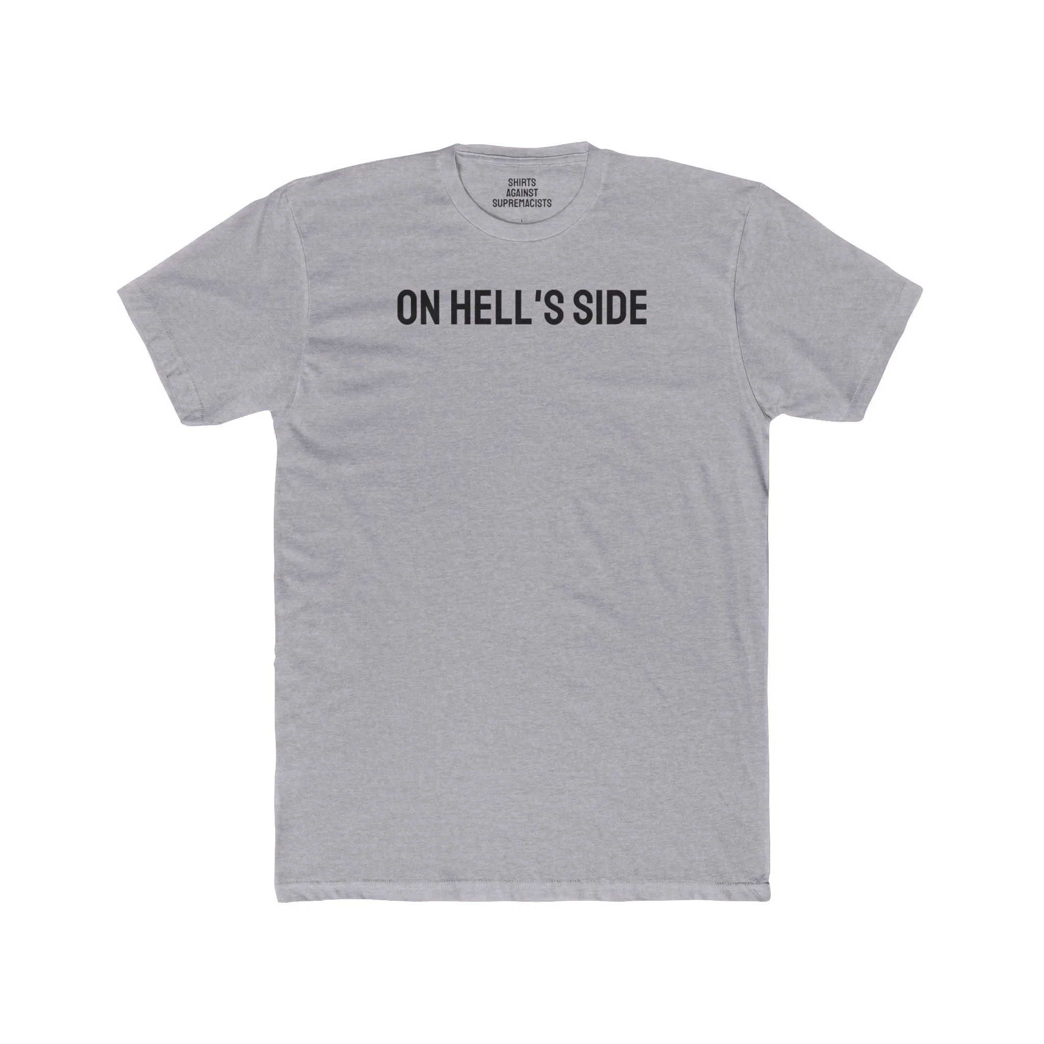 On Hell's Side - Unisex Cotton Crew Tee