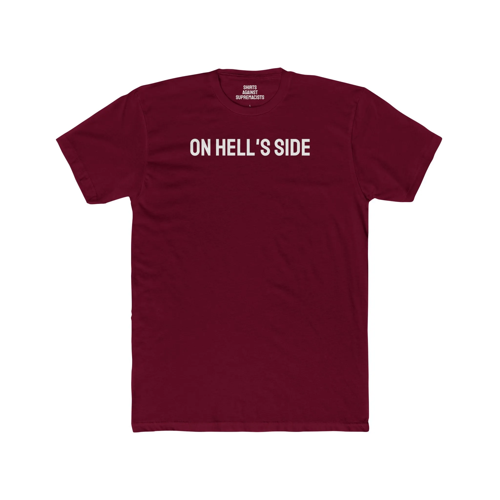 On Hell's Side - Unisex Cotton Crew Tee