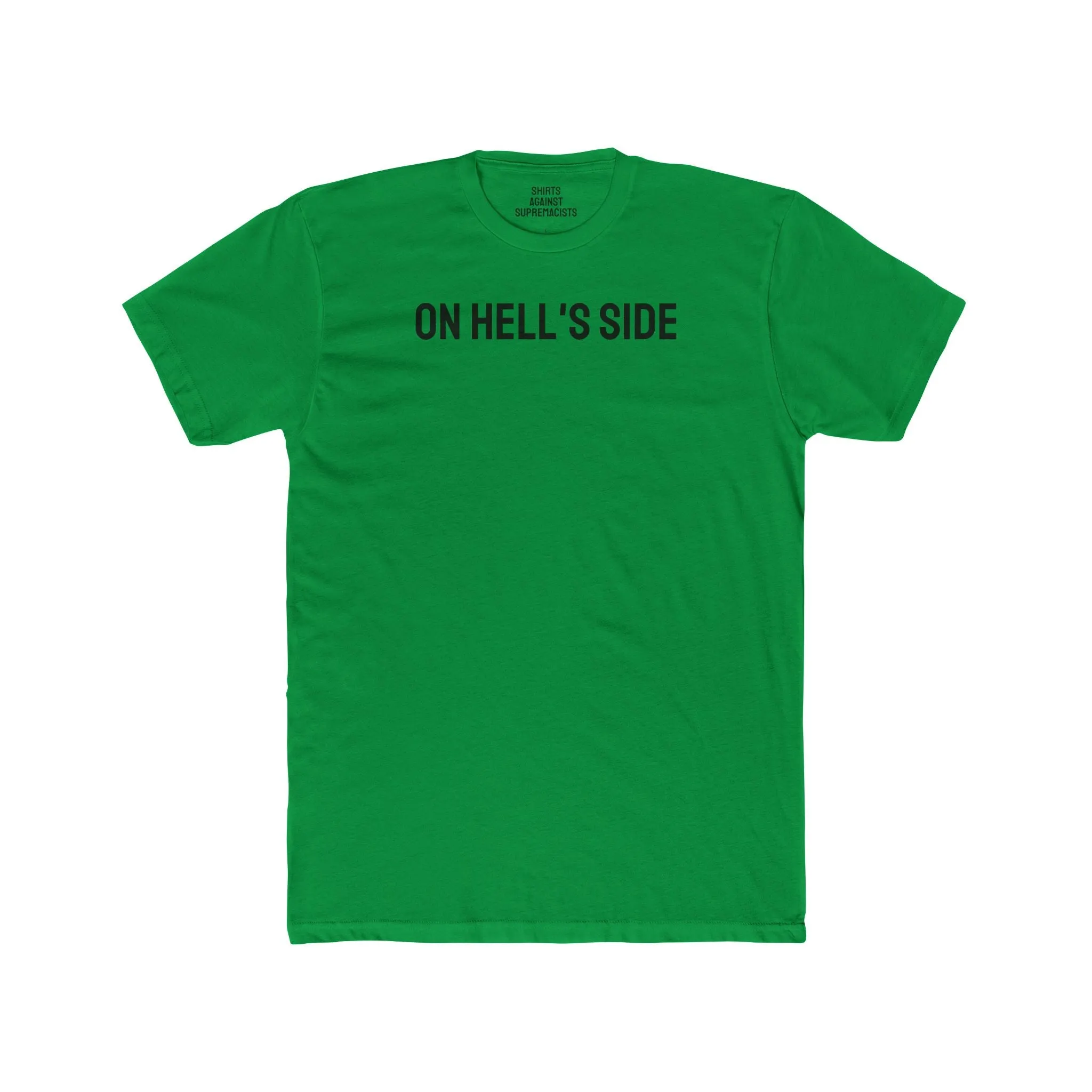 On Hell's Side - Unisex Cotton Crew Tee