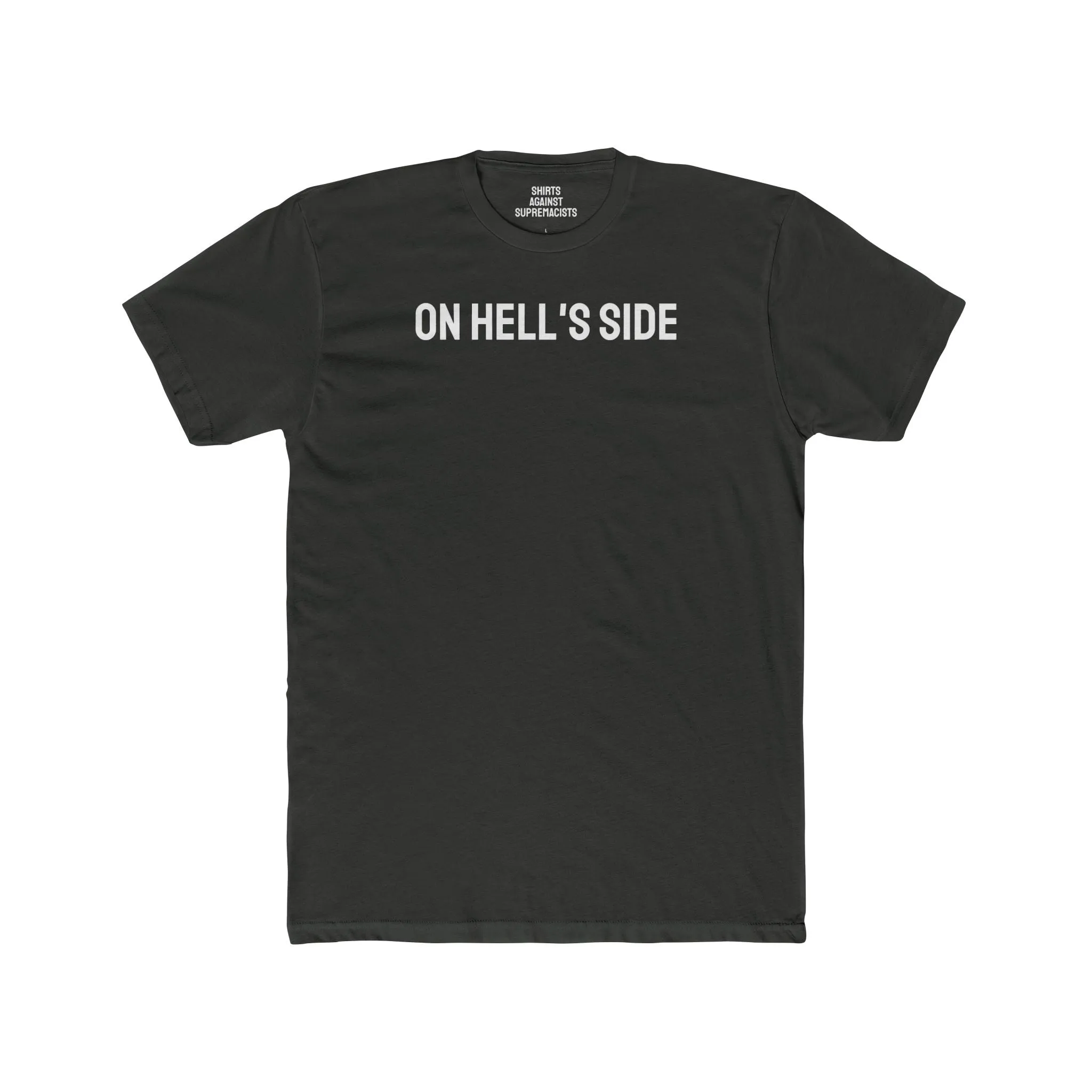 On Hell's Side - Unisex Cotton Crew Tee