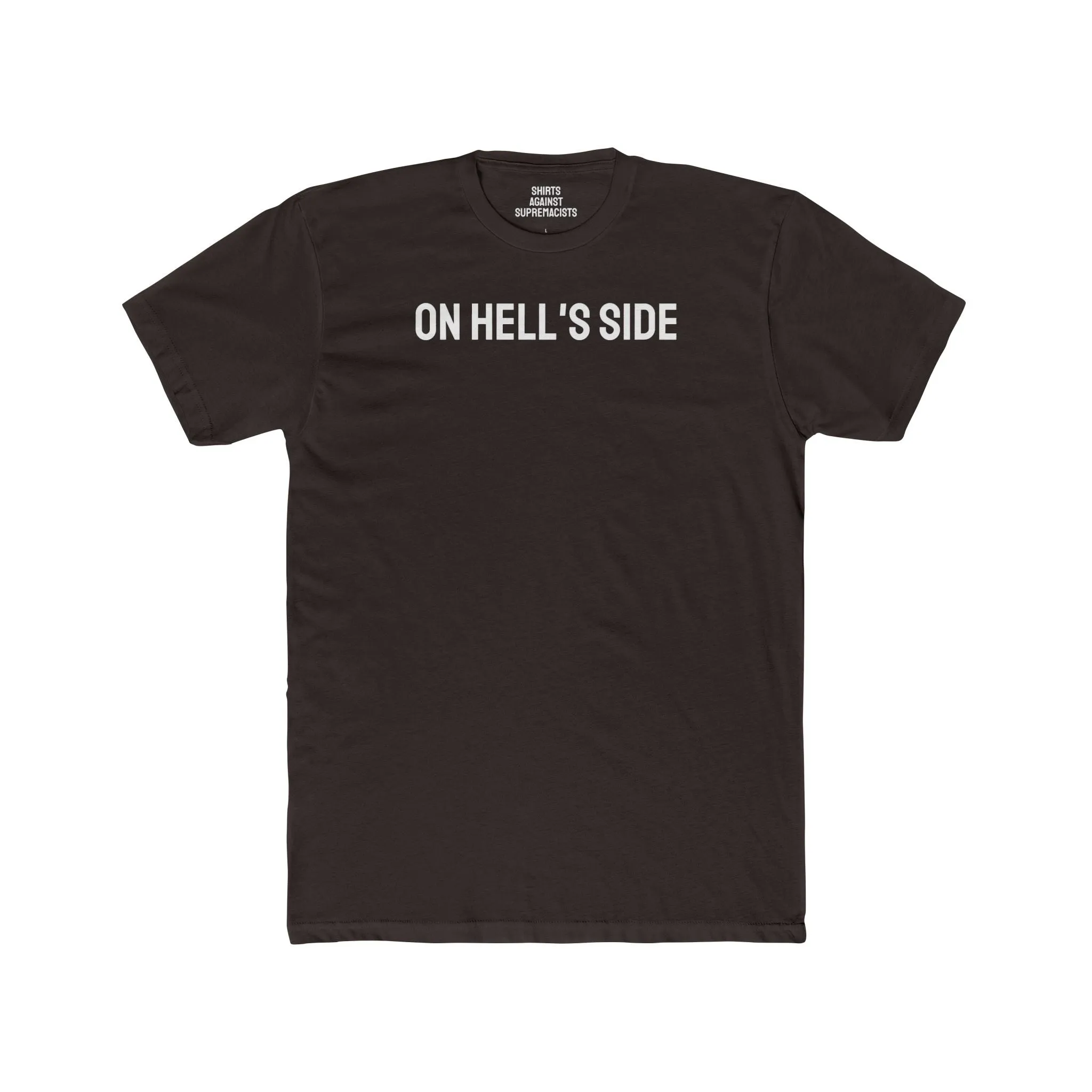 On Hell's Side - Unisex Cotton Crew Tee