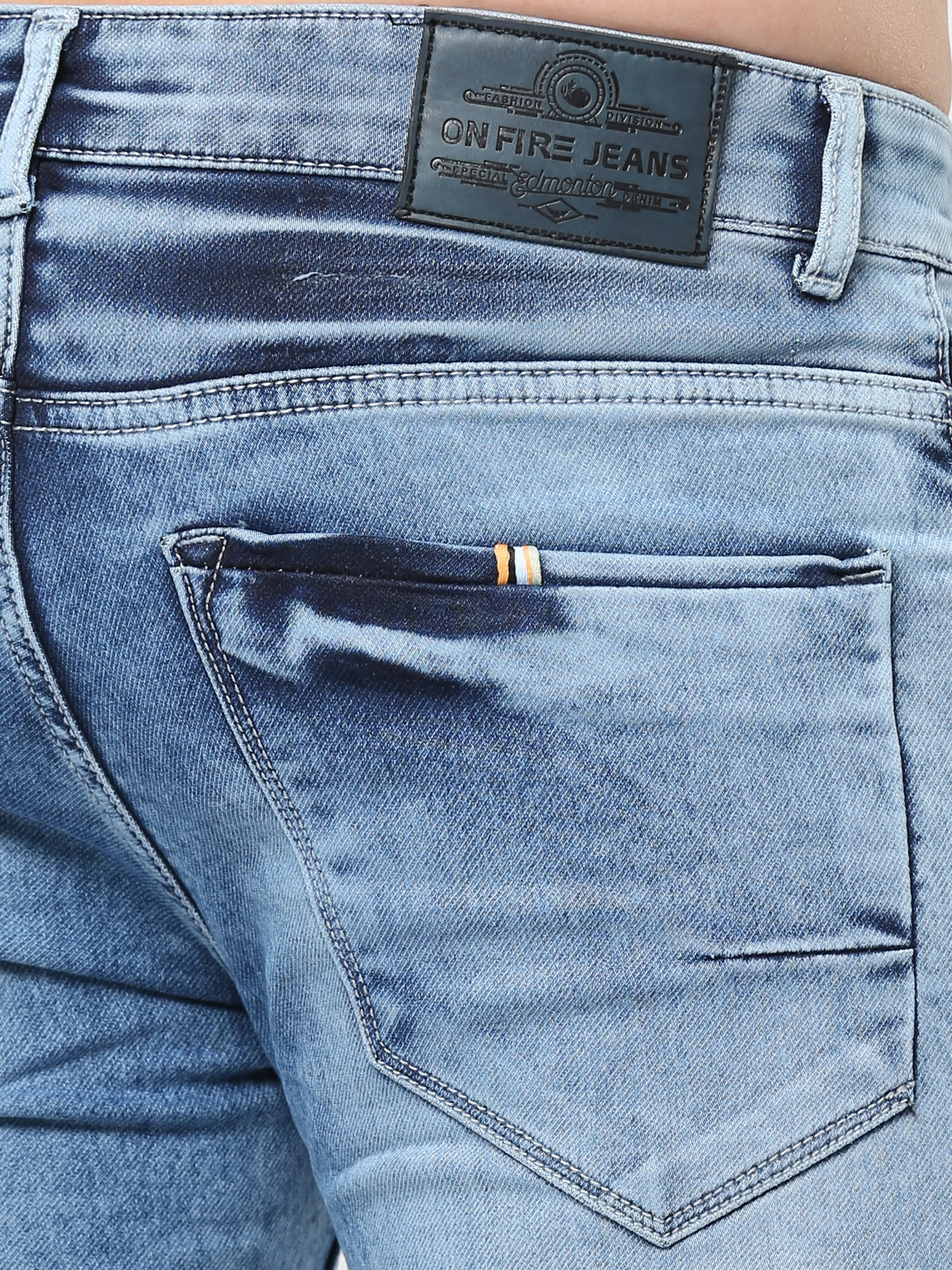 Onfire Ink Blue Skinny Fit Jeans - A/647/1