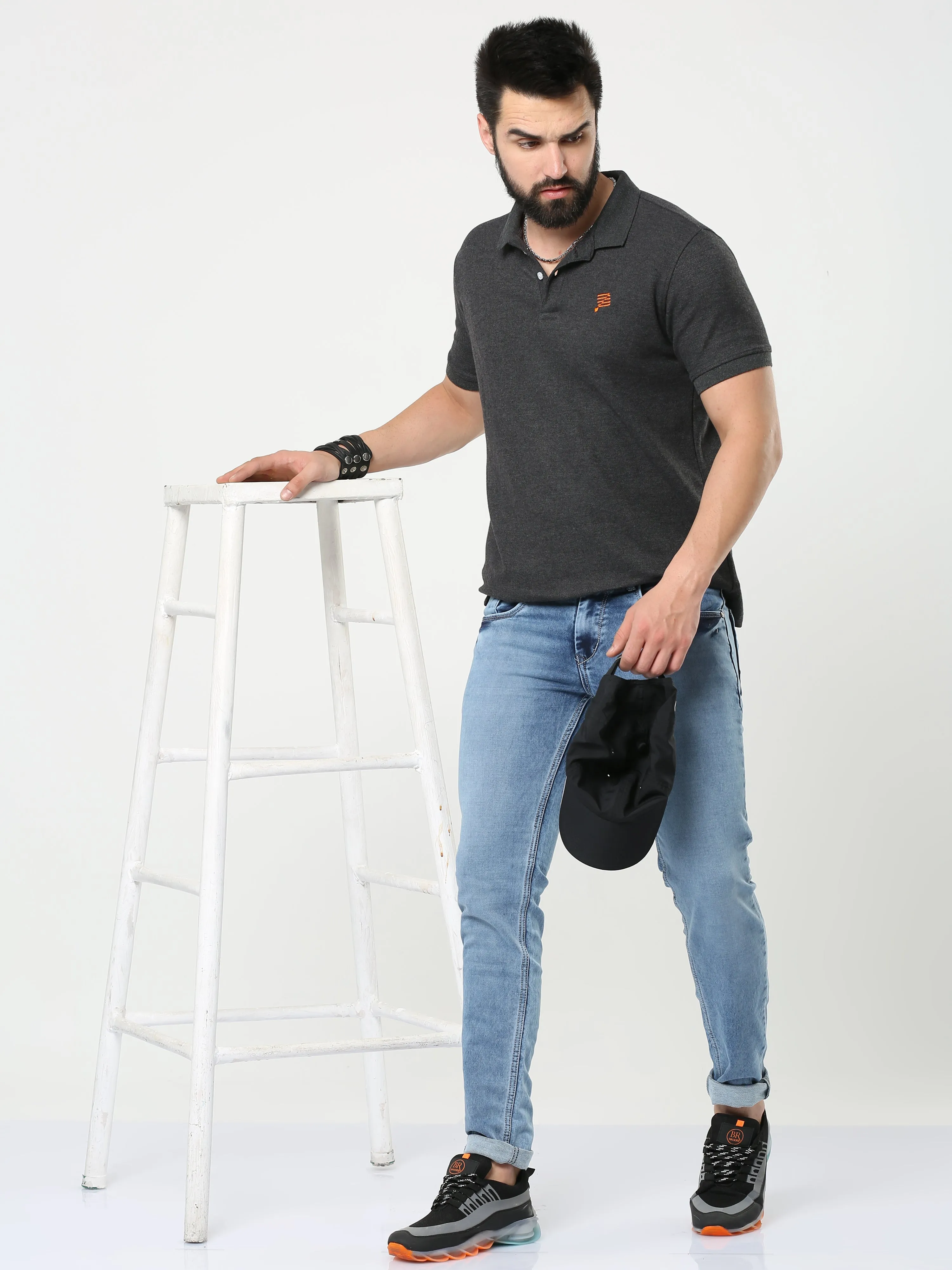 Onfire Ink Blue Skinny Fit Jeans - A/647/1
