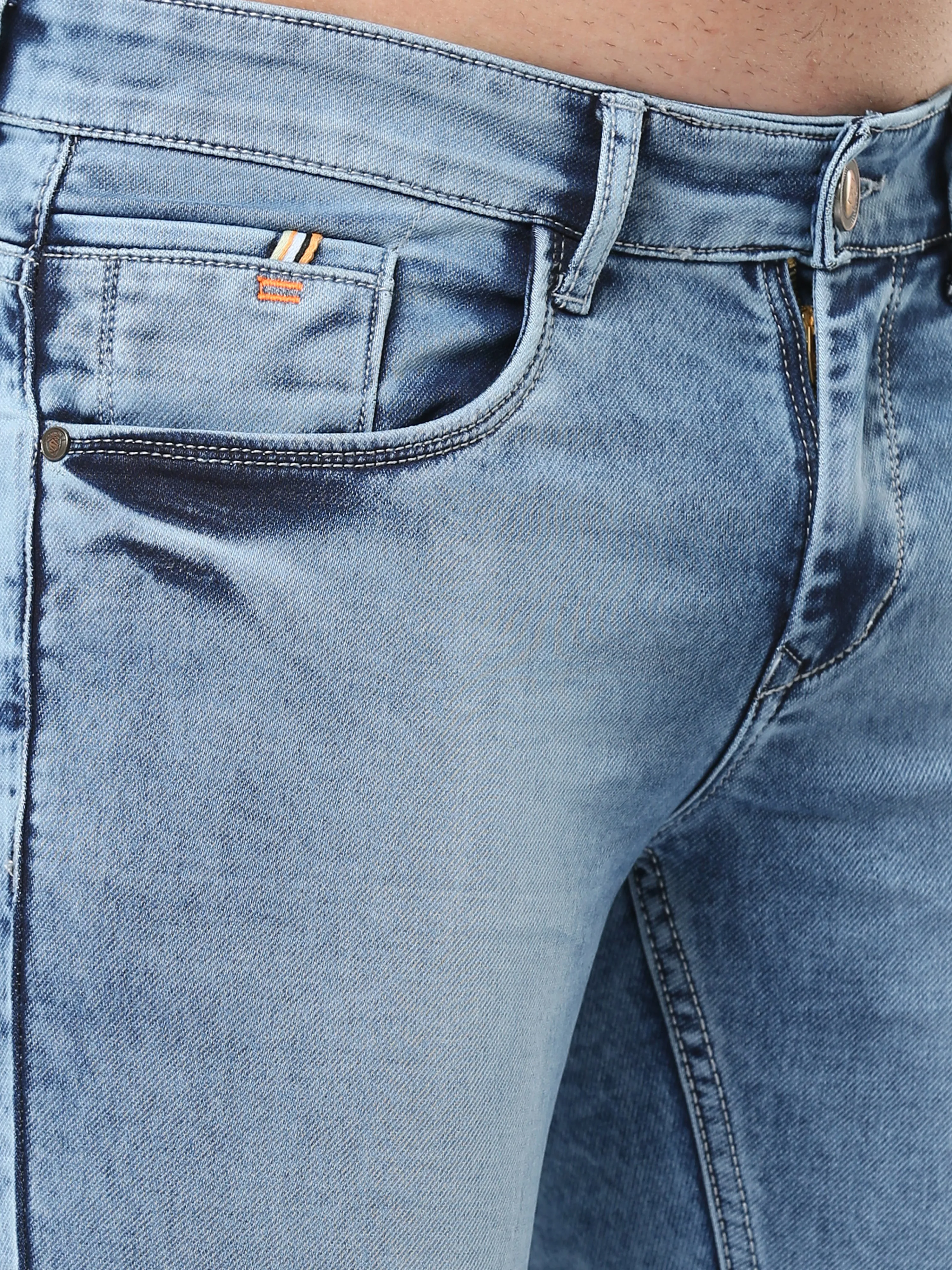 Onfire Ink Blue Skinny Fit Jeans - A/647/1